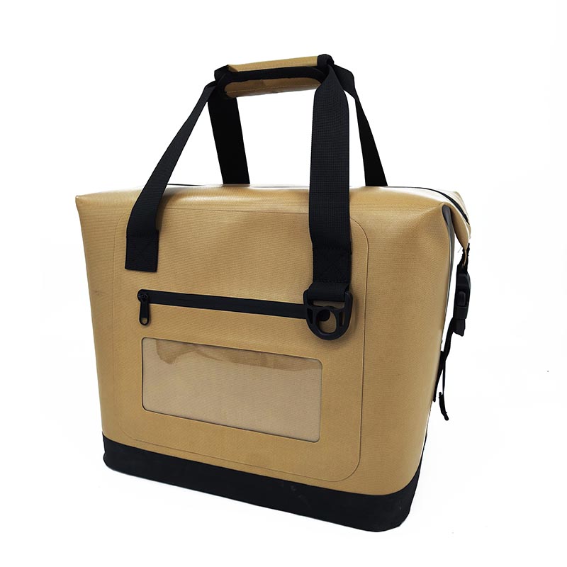 Vancharli Wholesale Fully Waterproof Brown ice Box Cooler Tote Bag