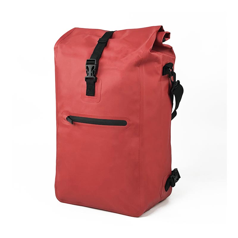 Wholesale Red Color PVC Waterproof Backpack For Outdoor Sport