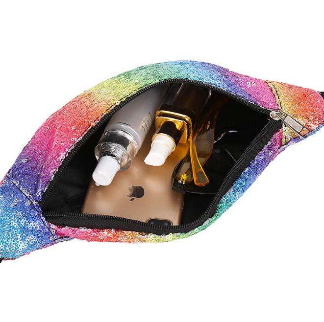 Custom Rainbow Fanny Pack