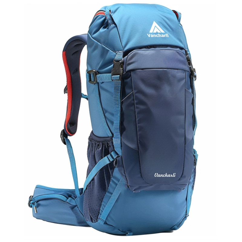 Vancharli Designer Blue Backpack For Hiking Camping