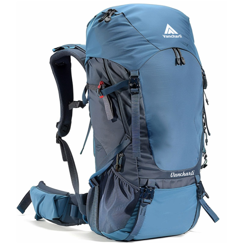Vancharli Designer Blue Backpack For Hiking Camping