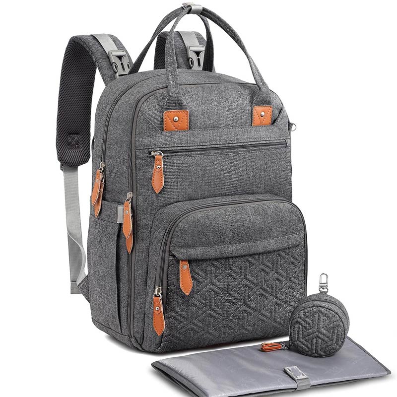 High Quality Travel Diaper Backpcak With Baby Changing Pad