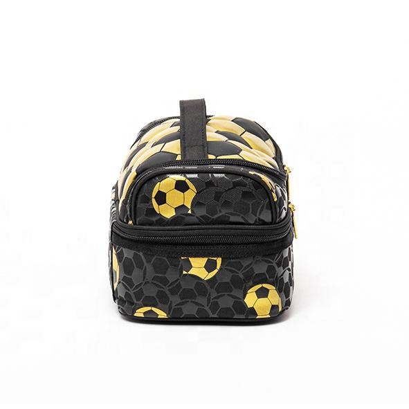 Insulate Soccer Lunch Box With Pocket