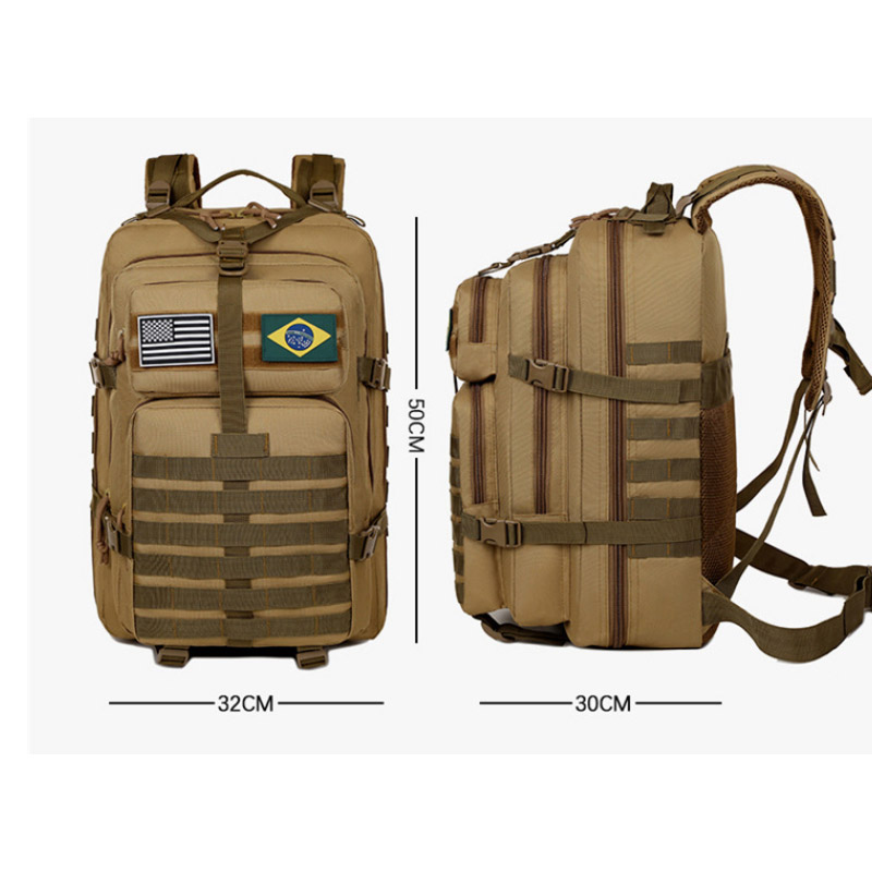 Custom 45L Tactical Backpack | MOLLE System & Military-Grade Durability