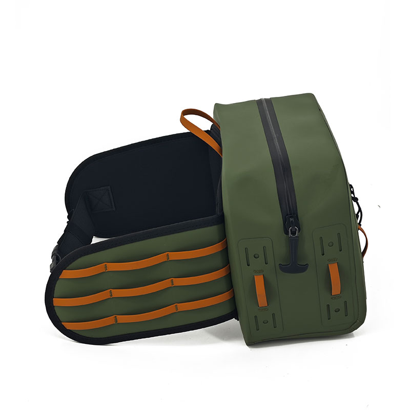 Submersible Fly Fishing Pack OEM | 900D TPU Waterproof Lumbar Bag