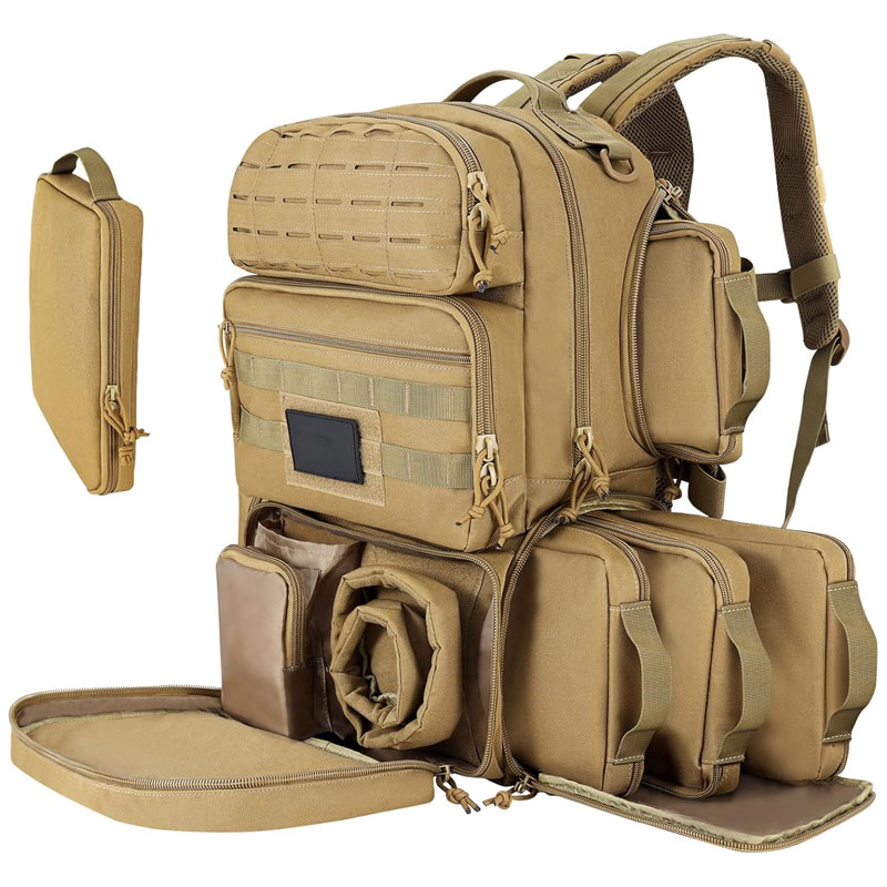 Tactical Range Backpack OEM | 1000D Teflon Armored Shooting Bag