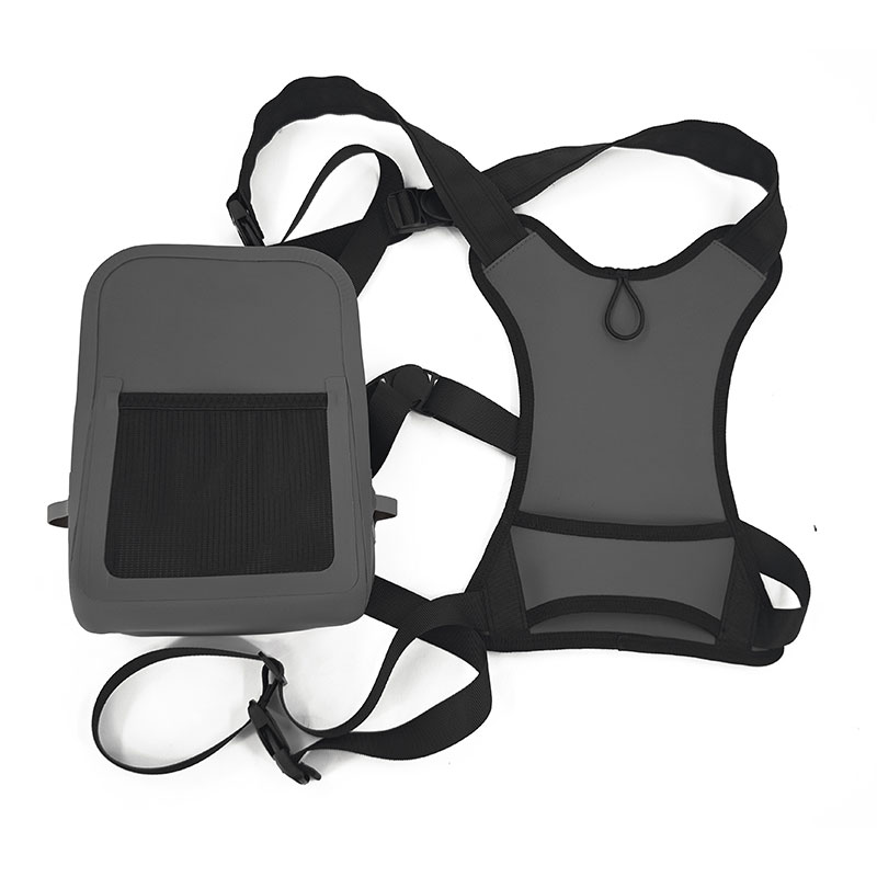 anchalri Military Green Waterproof Fishing Sling Bag (TPU/PVC)