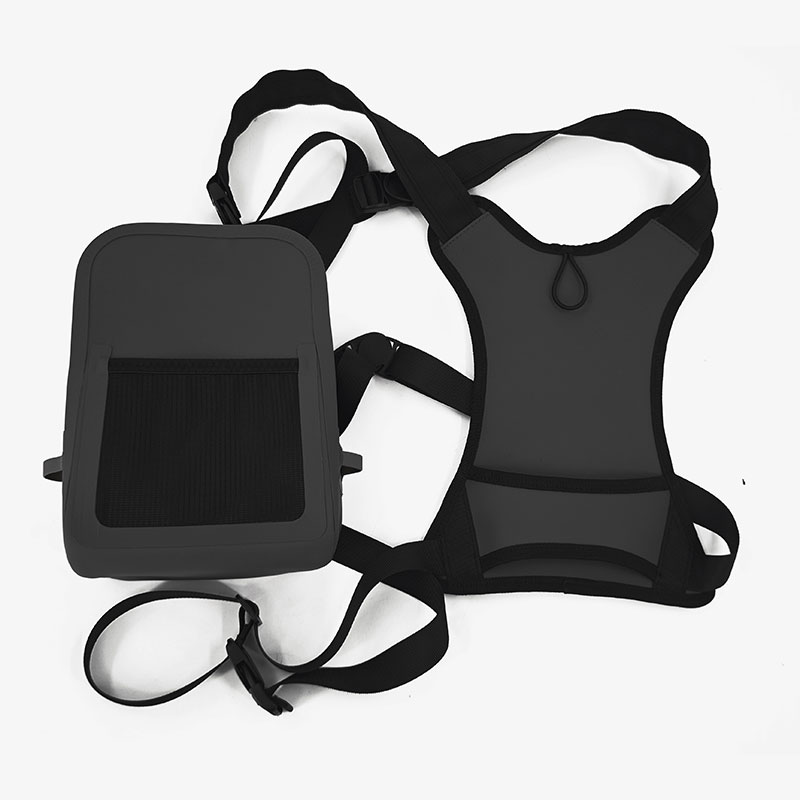 anchalri Military Green Waterproof Fishing Sling Bag (TPU/PVC)