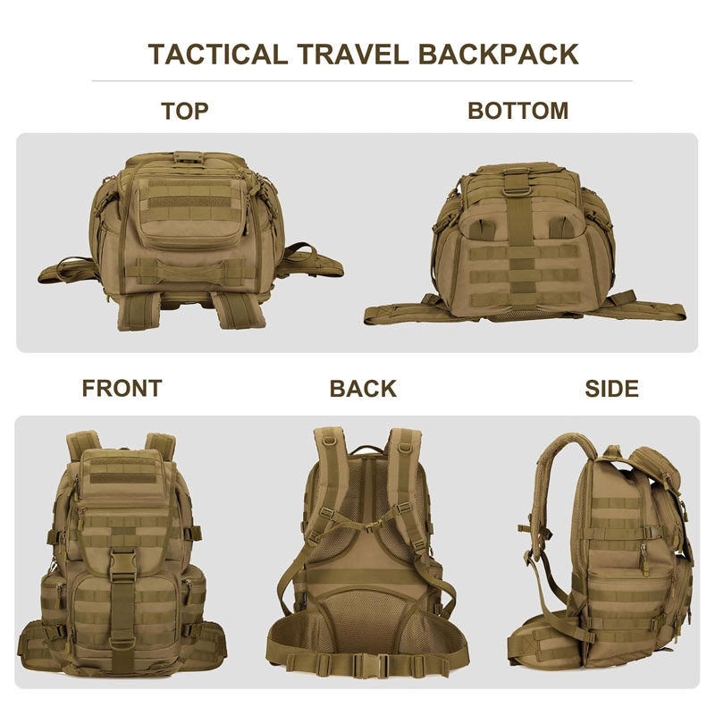 Wholesale Tactical Backpack OEM | 50L Modular Military Rucksack