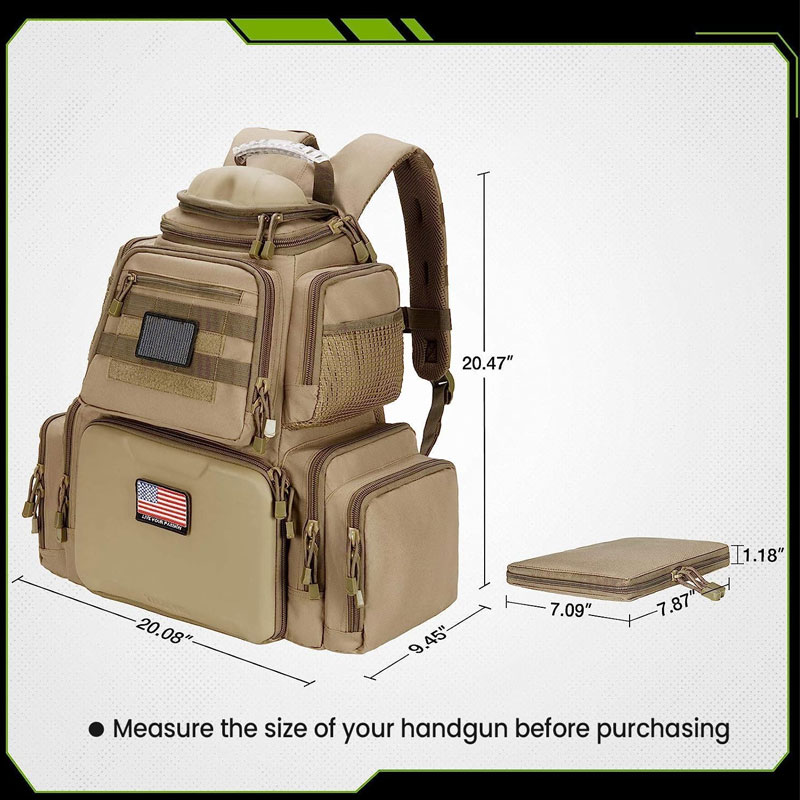 Wholesale Tactical Backpack OEM | Pro Shooting Range Bag with Ammo System