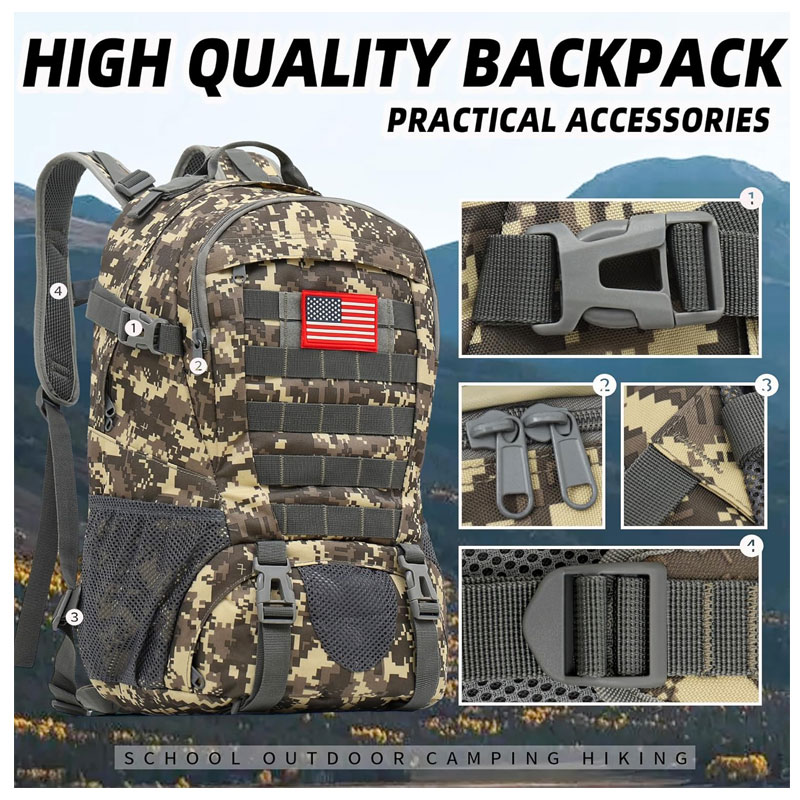 Commercial Tactical Backpack OEM | 30L Modular Daypack