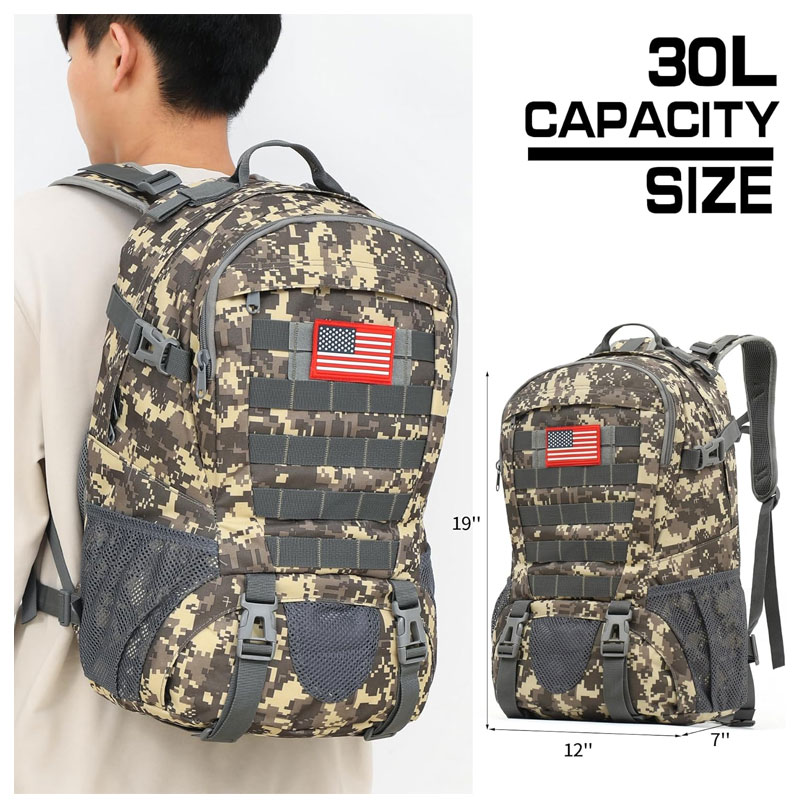 Commercial Tactical Backpack OEM | 30L Modular Daypack