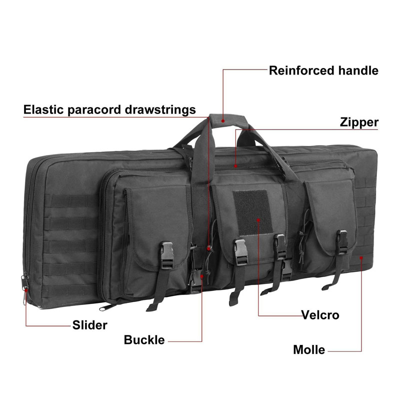 Wholesale Tactical Double Rifle Case