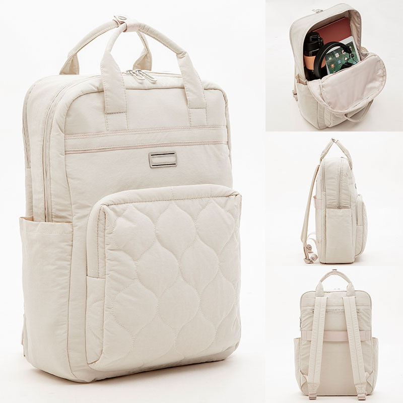 Eco Quilted Bag Wholesale | Bamboo Jacquard Travel Bag Custom