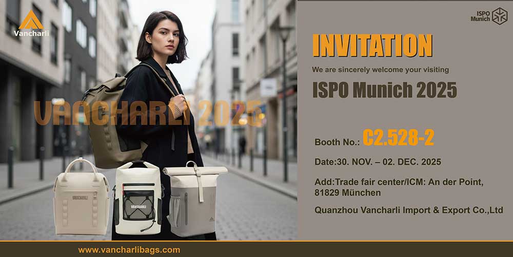 Vancharli to Exhibit at ISPO Munich 2025 — Showcasing Sustainable & Innovative Bag Solutions