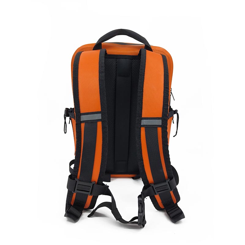 Orange Dry Backpack Bag