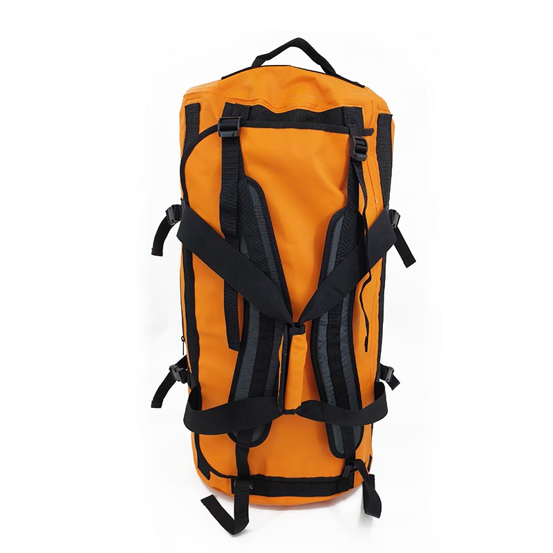 Orange Waterproof Duffel Bag