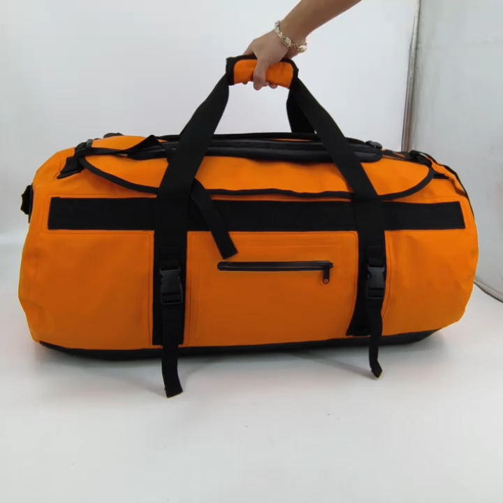 Dry Bag Supplier Custom Orange Waterproof Duffel Bags