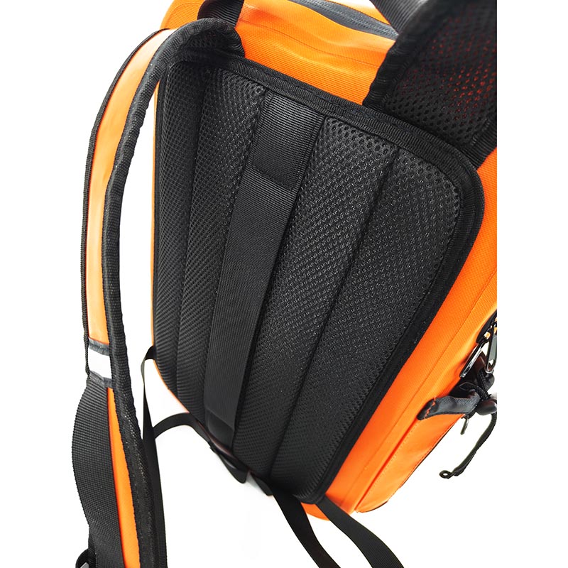 Orange Dry Backpack Bag