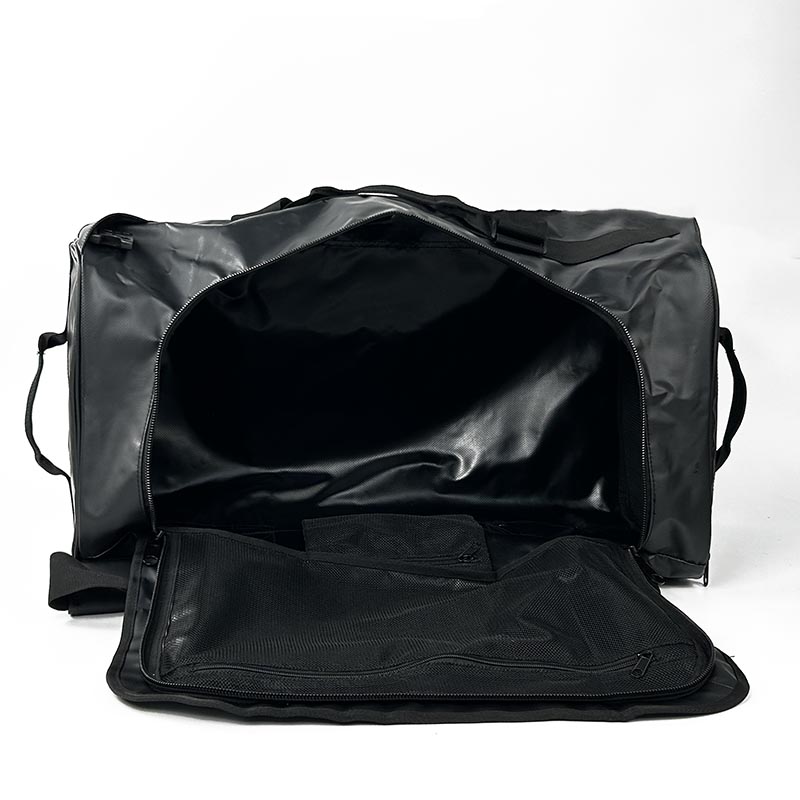 Black Waterproof Duffel Bag
