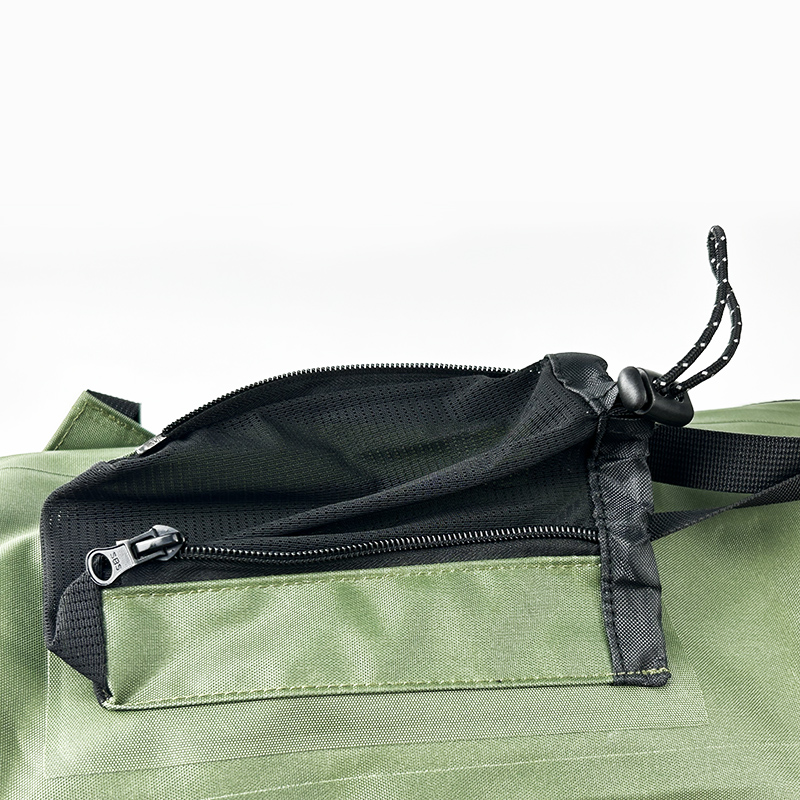 Black Waterproof Duffel Bag