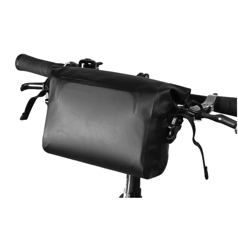 Bag Supplier Wholesale Black Waterproof PVC Bicycle Handle Bar Bag