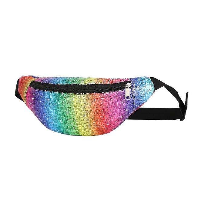 Bag Factory Custom Rainbow Fanny Pack