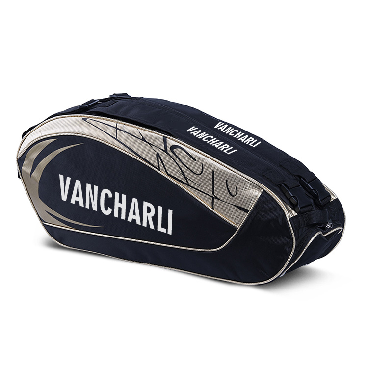 Vancharli Custom Sport Racket Tennis Bags with OEM ODM Services