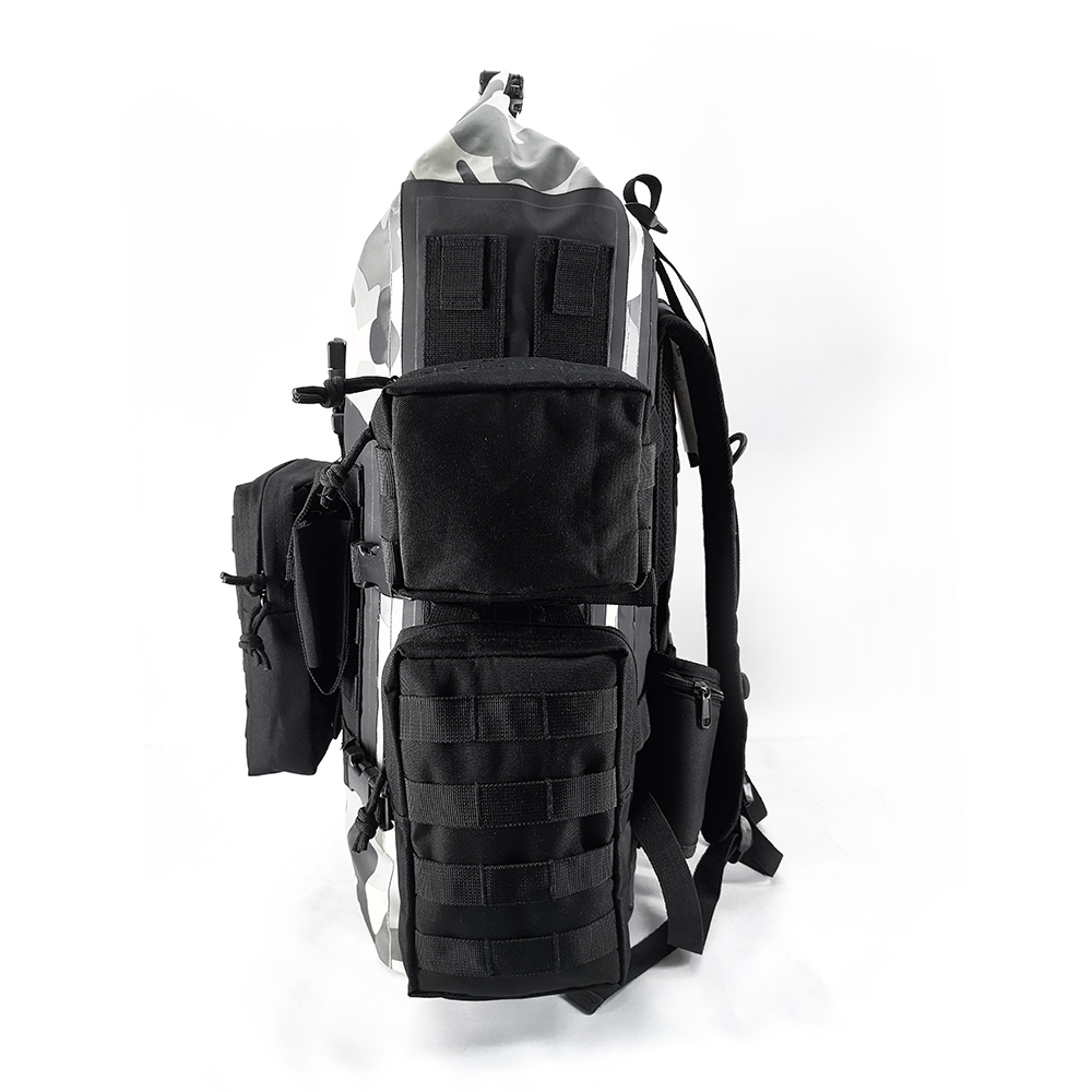 Wholesale PVC Fully Waterproof Tactical Backpack With Molle System