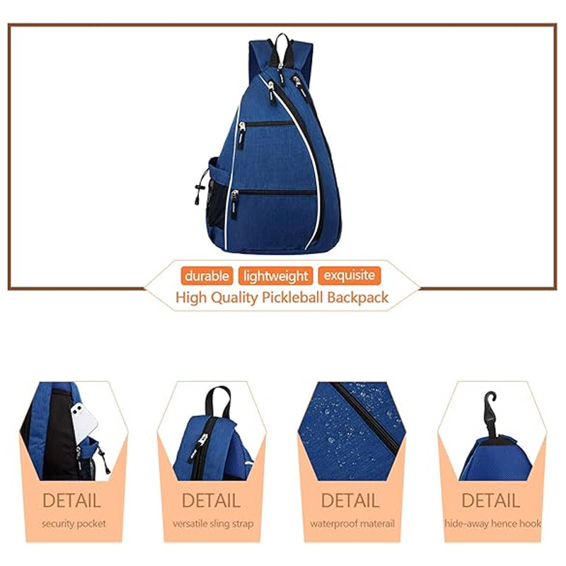 Vancharli Custom Logo Pickleball Bag For Outdoor Sport