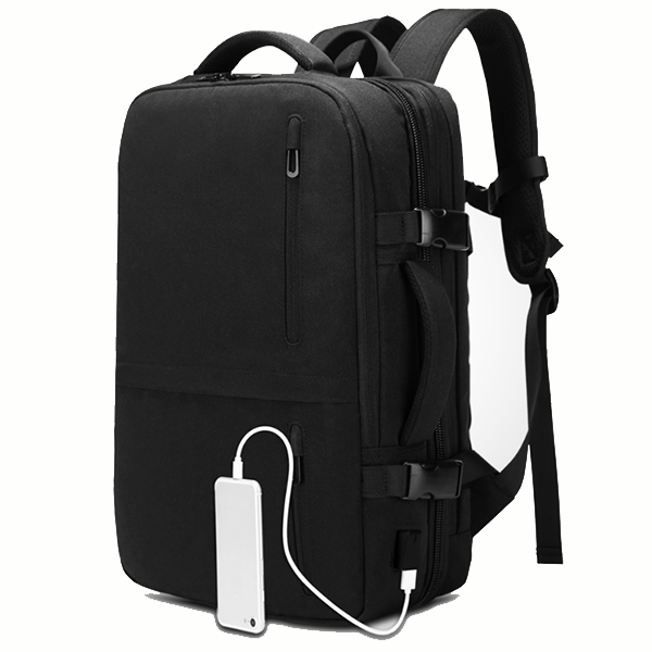 Wholesale Custom Logo large capacity flight backpack with usb charging