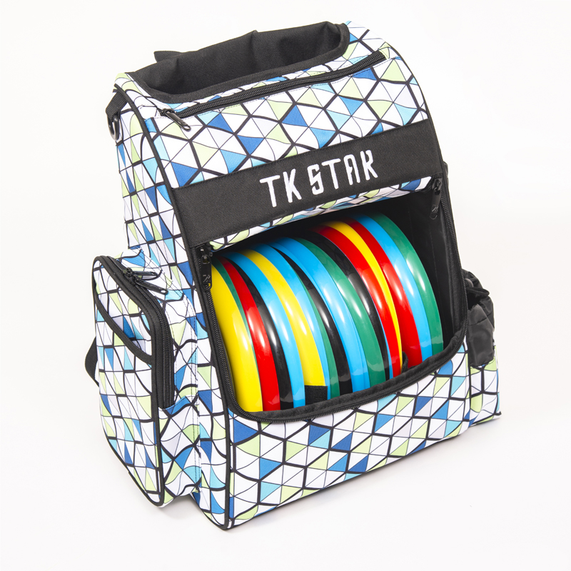 Custom 20+ Disc Capacity Durable Lightweight Disc Golf Bag For Sport