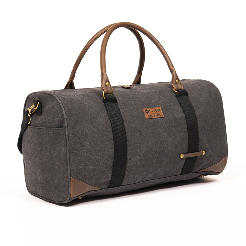 Wholesale Large Capacity PU Leather Duffel Bag For Travel