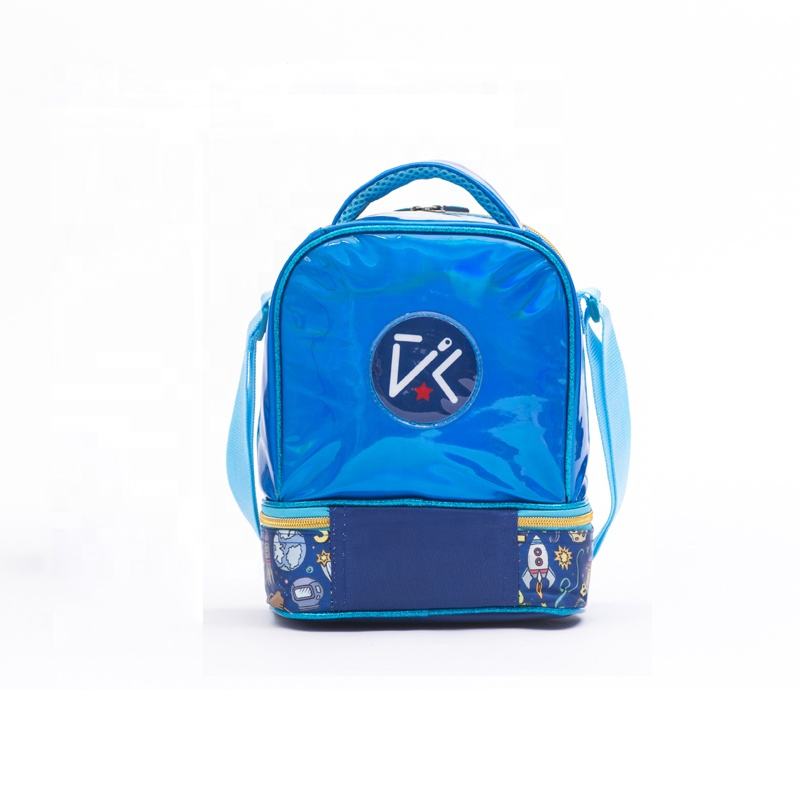 Cartoon Rocket Lunch Bag