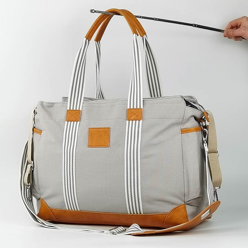 Wholesale Custom Logo Mother Tote Diaper Bag With Shoulder Strap