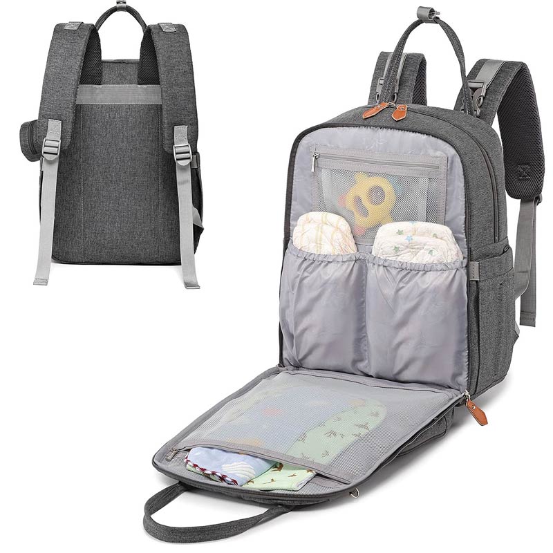 Diaper Backpack With Changing Pad