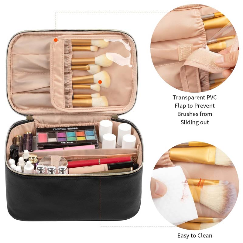 Bag Factory Wholesale Large Capacity Portable Cosmetic Bag For Travel