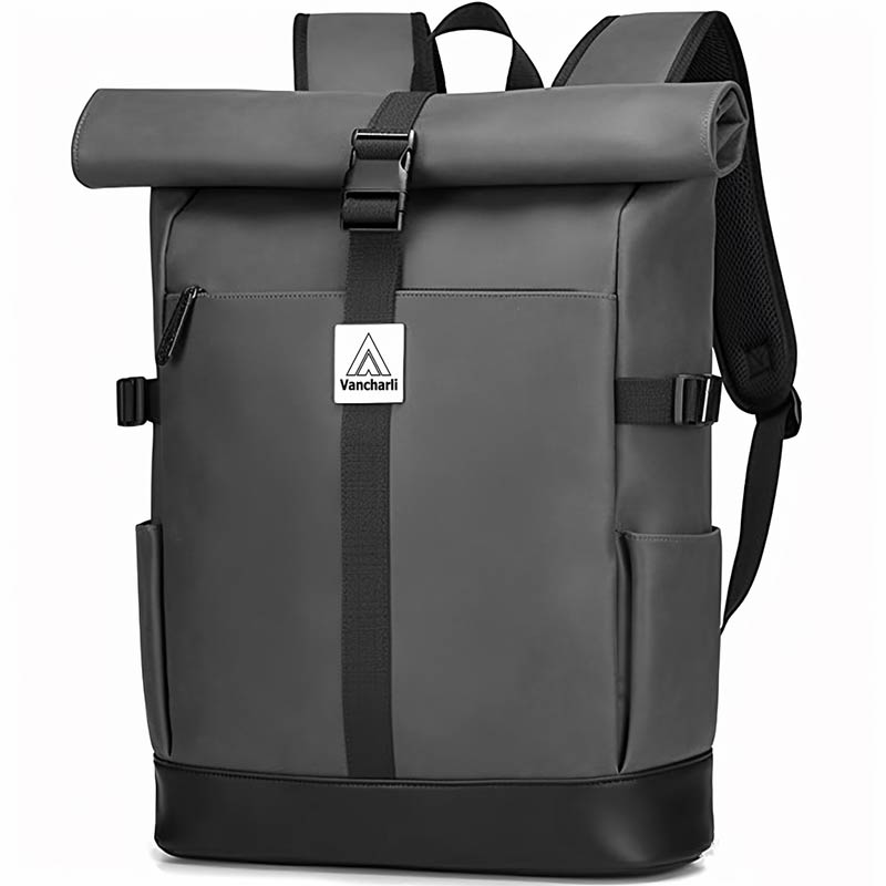 Wholesale Outdoor Travel Roll Top Backpack For Business