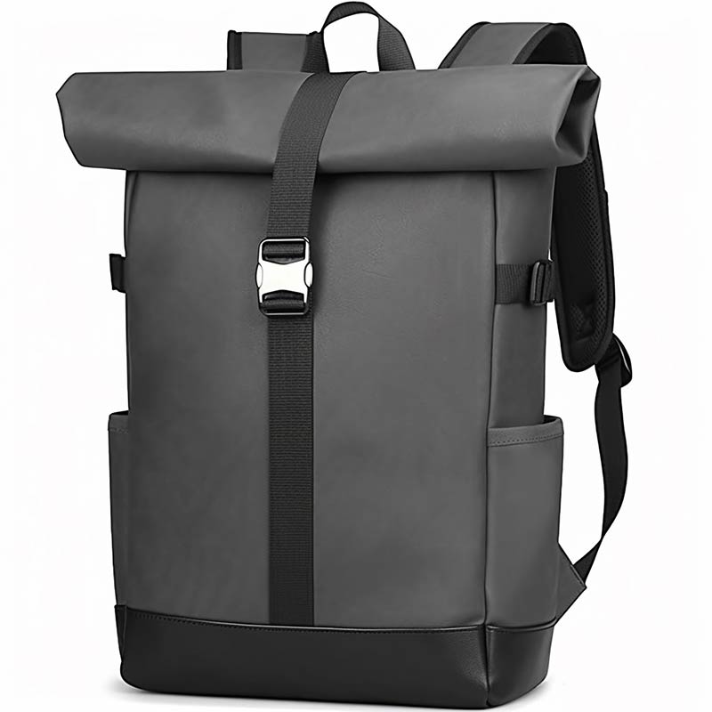 Wholesale Outdoor Travel Roll Top Backpack For Business