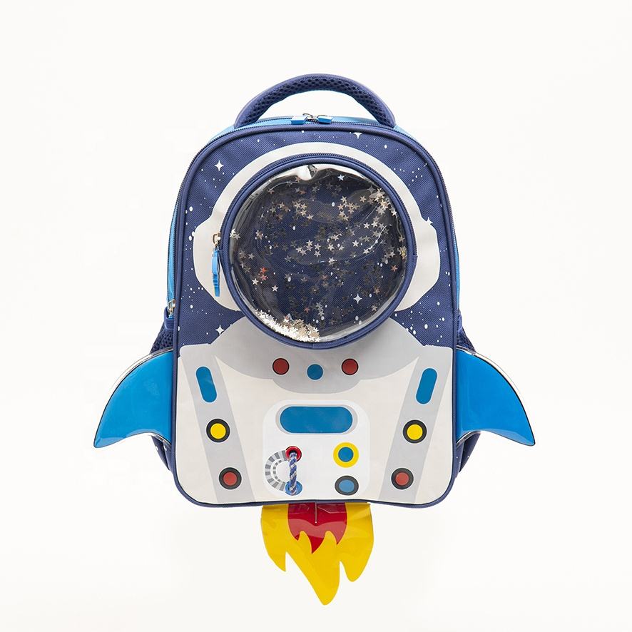Spaceman School Backpack Set For Boy
