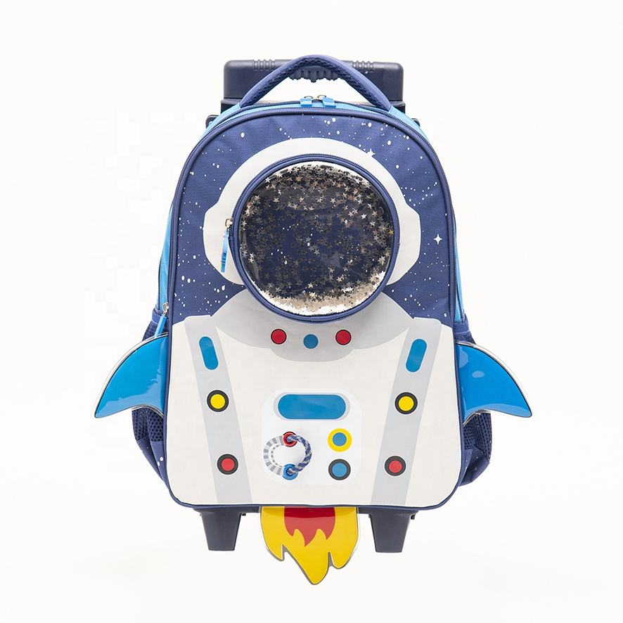Spaceman School Backpack Set For Boy