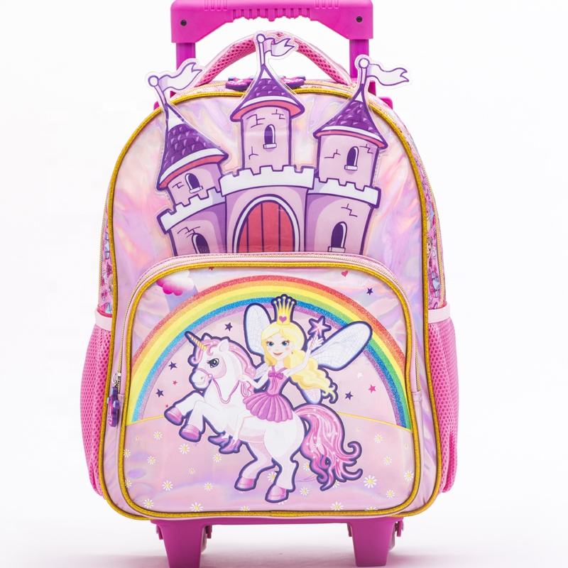 Wholelsae Custom Logo Cute Unicorn School Bags for Girls