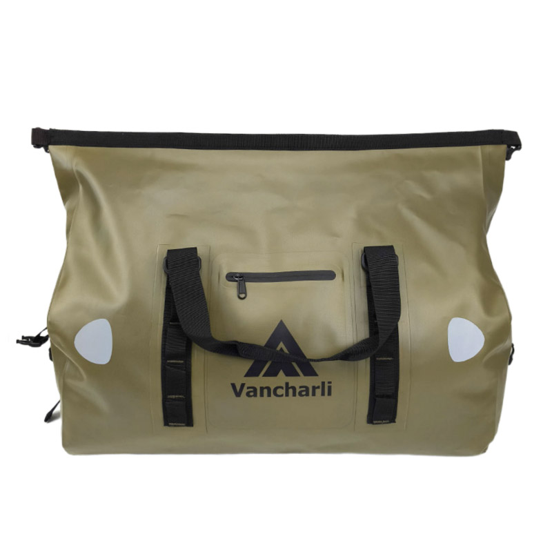 Green Waterproof Duffel Bag