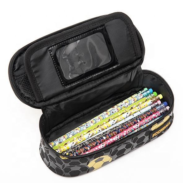 Cartoon Football Sationery Pencil Bag