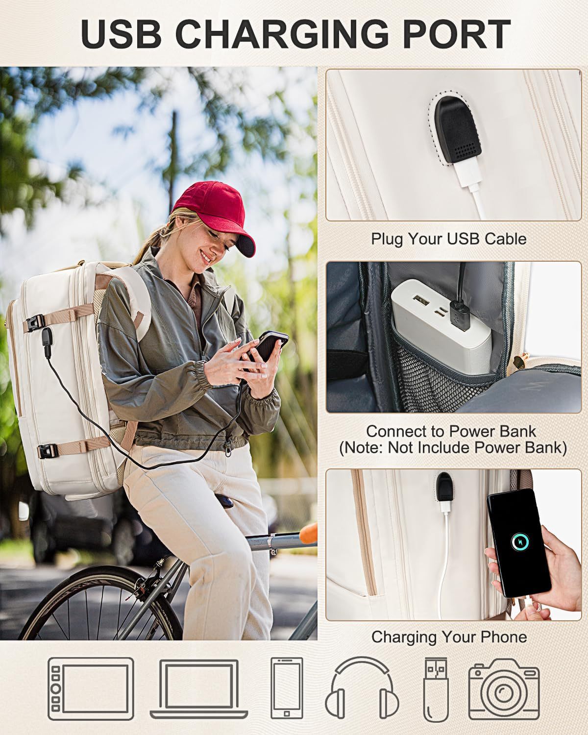 Laptop Backpacks with USB Port