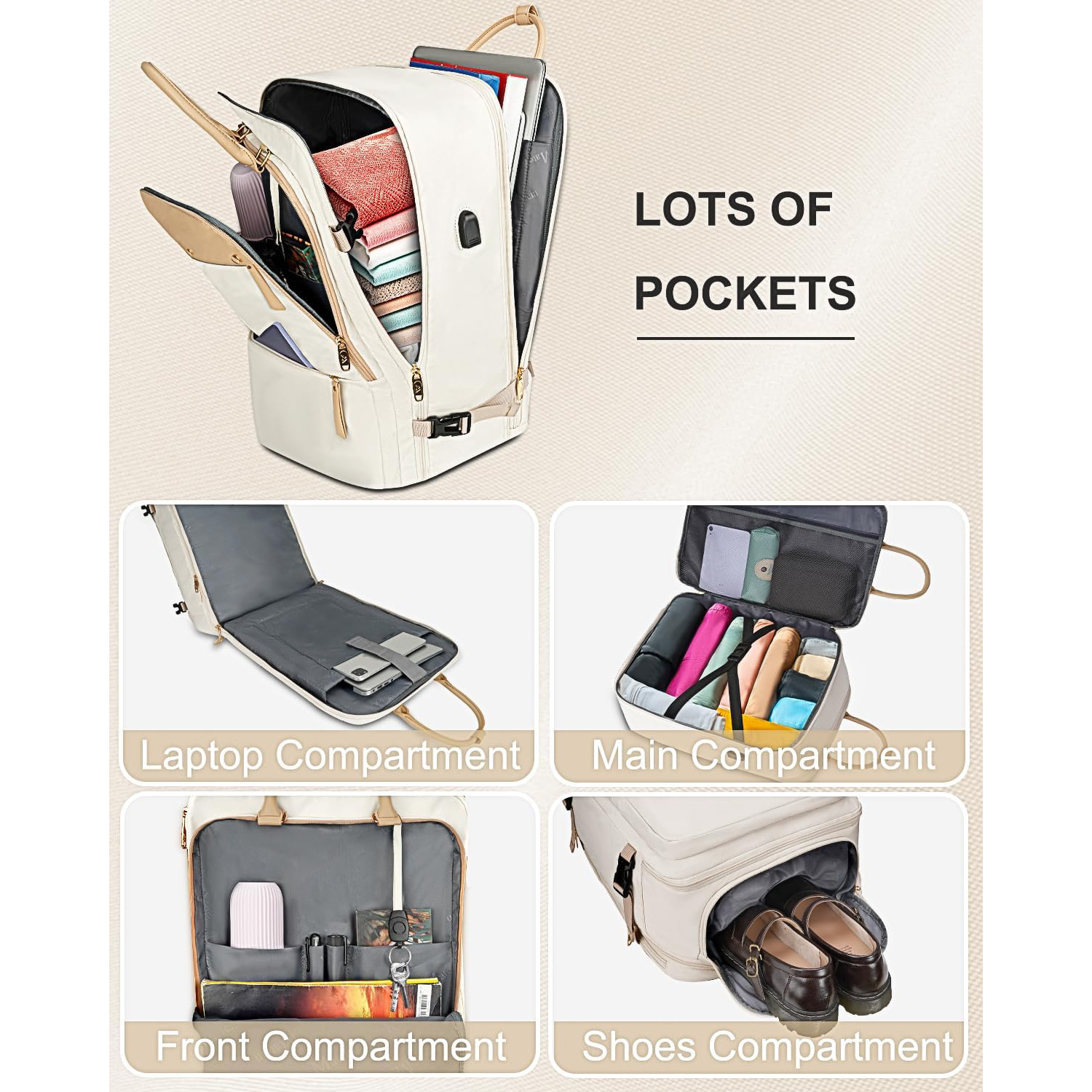 Laptop Backpacks with USB Port