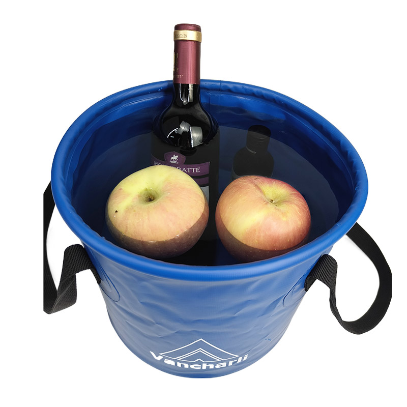 Wholesale Blue Waterproof PVC Collapsible Buckets