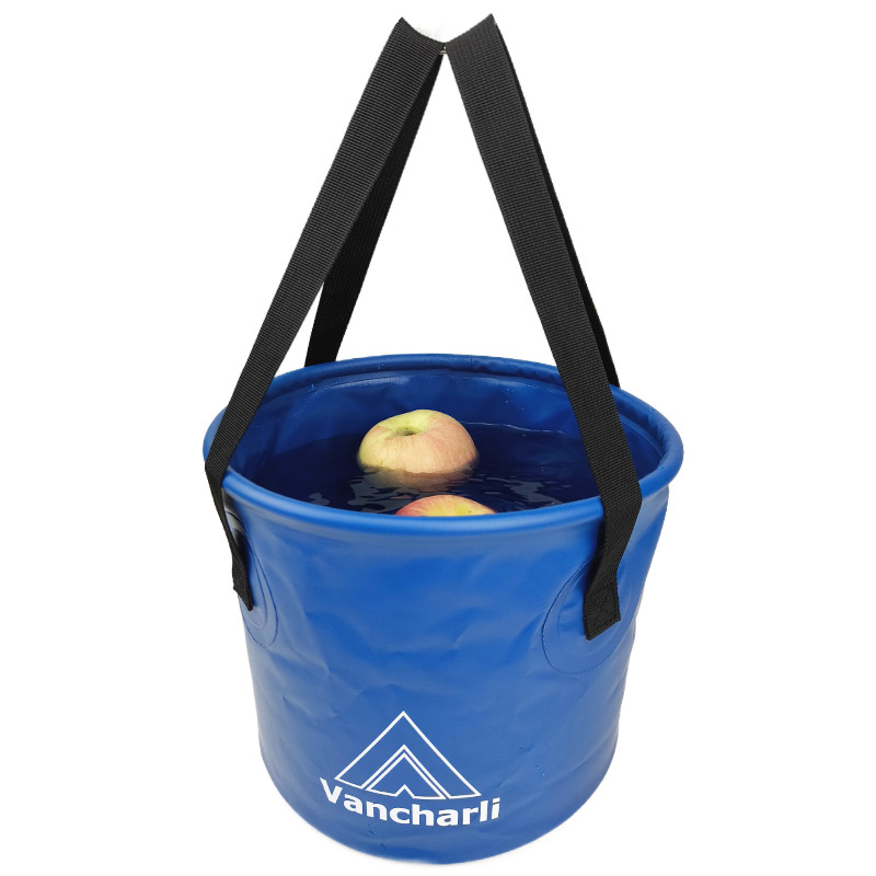 Wholesale Blue Waterproof PVC Collapsible Buckets