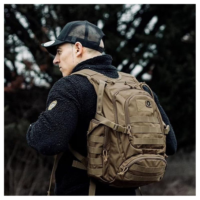 25L Custom Tactical Backpack - Military-Grade Modular Molle System & YKK