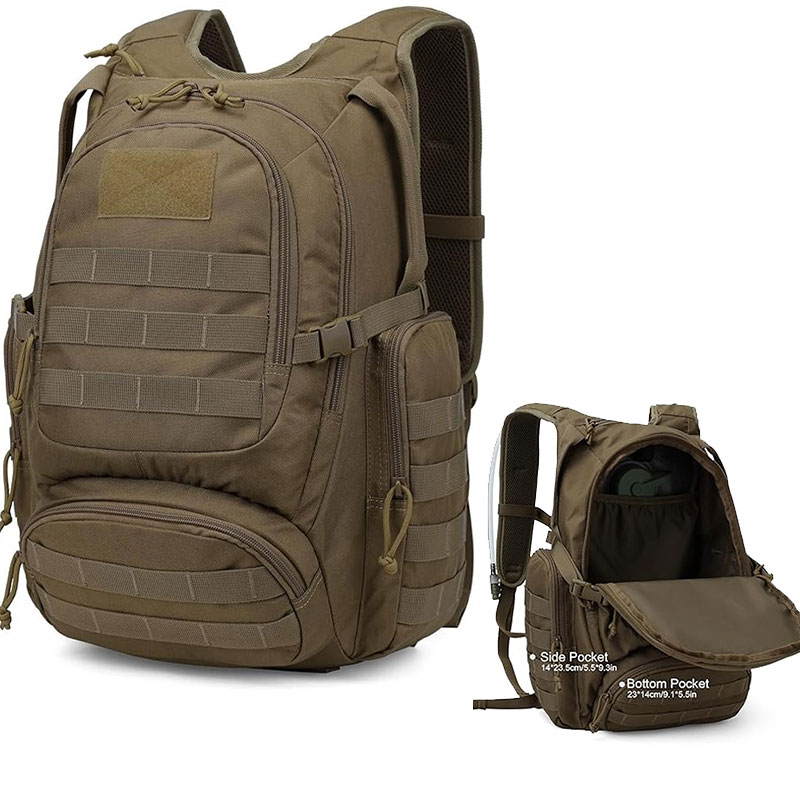25L Custom Tactical Backpack - Military-Grade Modular Molle System & YKK